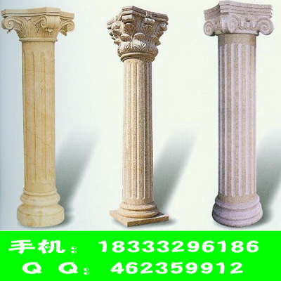 漢白玉羅馬柱 典雅石雕工藝，點(diǎn)亮室內(nèi)裝飾藝術(shù)